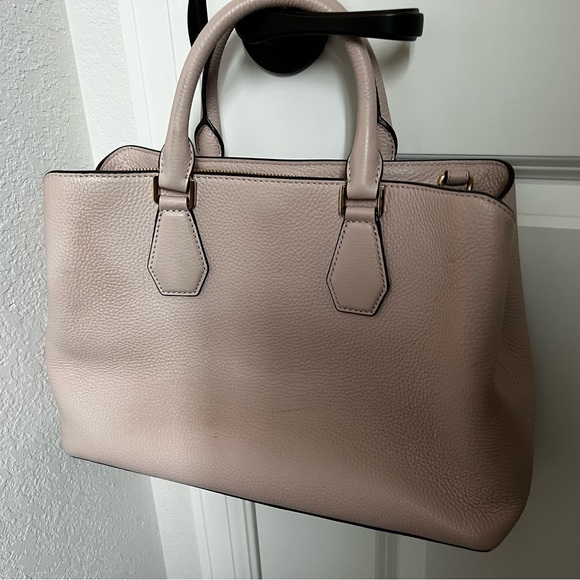 Michael Kors Camille Pebbled Leather Satchel - Picture 2 of 8